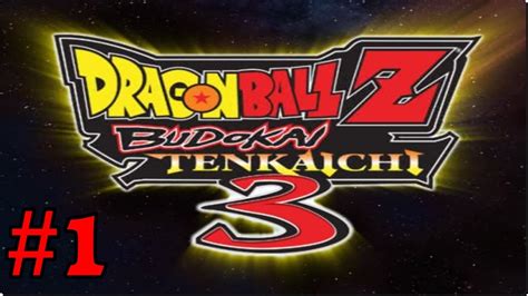 Dragonball Budokai Tenkaichi 3 Español Parte 1 Saga Saiyan