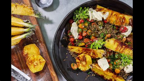 The flavor is wonderful, rich, fruity and sweet. Heirloom Tomato, Lentil & Pineapple Salad - YouTube