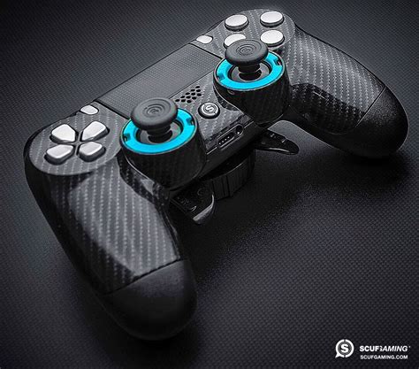 The Scuf Infinity 4ps Carbon Fiber Black Controller For Playstation 4 Is Is Just As Beautiful