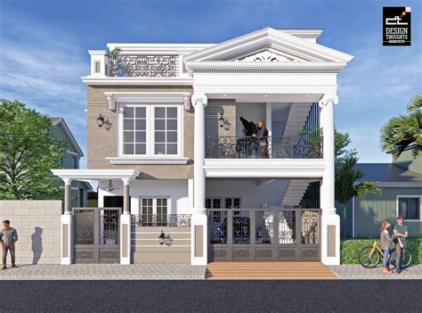 Modern Classical Duplex Villa Design Design Thoughts Architects
