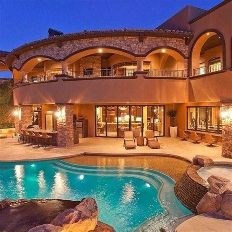 Ultra Two Story Mega Crib With An Amazing Custom Walk In Pool And Jacuzzi