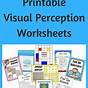 Visual Perception Worksheets Free