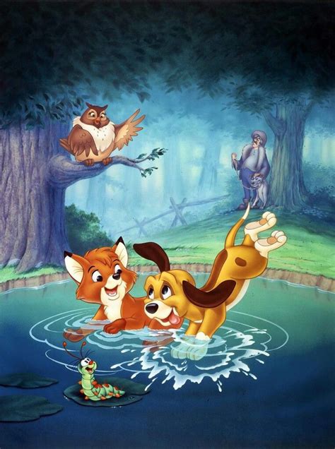 Fox And The Hound Arte Disney Disney Art Disney Movies Disney Pixar