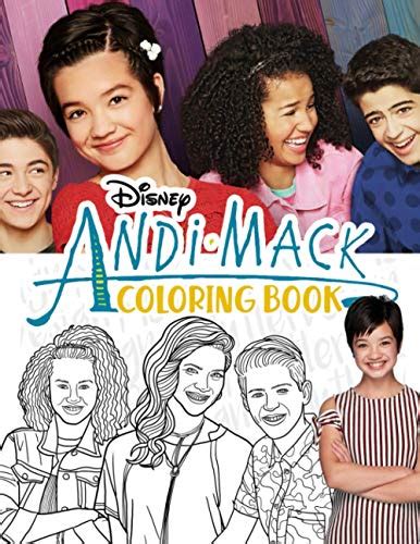 Andi Mack Coloring Book An Awesome Coloring Book With Lots Of