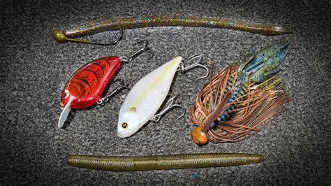 Top 5 Baits For April Bass Fishing Youtube