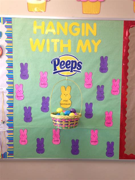 Easter Bulletin Boards Easter Classroom Preschool Bulletin