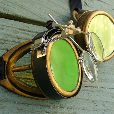 Steampunk Time Travel Crazy Scientists Oculo Vision Etsy Crazy
