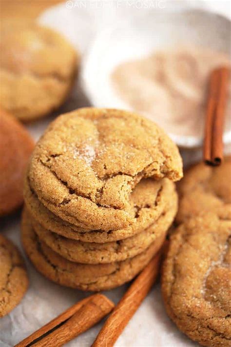 Chewy Cinnamon Apple Cookies Recipe An Edible Mosaic™