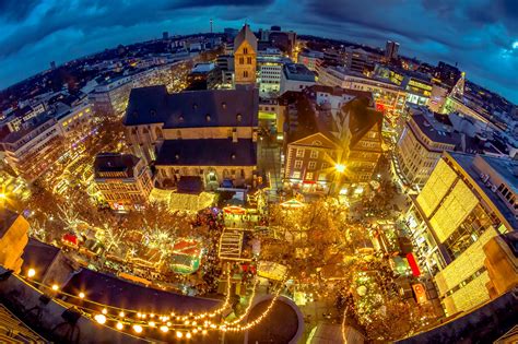 Weihnachtsmarkt Dortmund Von Oben