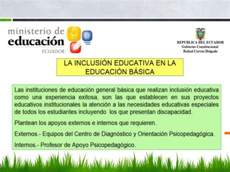 EducaciÓn Inclusiva En El Ecuador