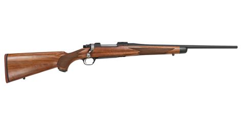 Ruger M Hawkeye Rem Bolt Action Rifle With Wood Stock Sportsman