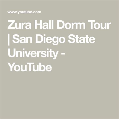 zura hall dorm tour san diego state university youtube san diego state university