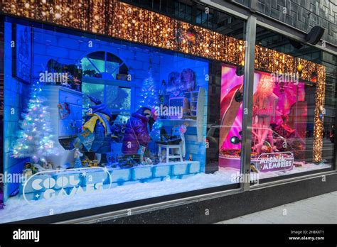 Bloomingdales Flagship Department Store During The 2021 Holiday Season