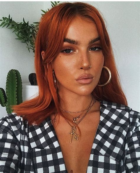Bring Out Your Inner Glow With Orange Hair On Tan Skin The Fshn