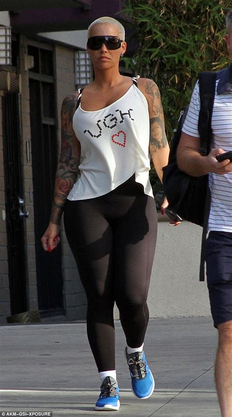 Amber Rose Heads To Dwts Practice After Sexy Tango Performance Daily