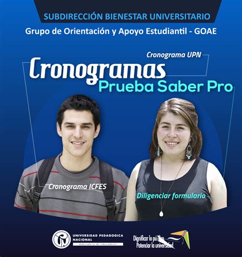 Последние твиты от icfes colombia (@icfescol). CRONOGRAMAS ICFES - UPN PRUEBAS SABER PRO 2020 ...