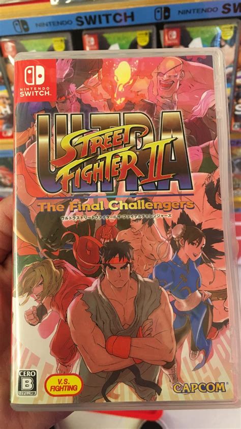 La Box De Ultra Street Fighter Ii The Final Challengers Sur Nintendo