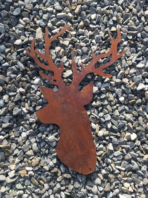 Rudolf nierlich nation österreich geburtstag: Hirsch zum Hängen | Edelrost, Gartendekoration und Metall ...