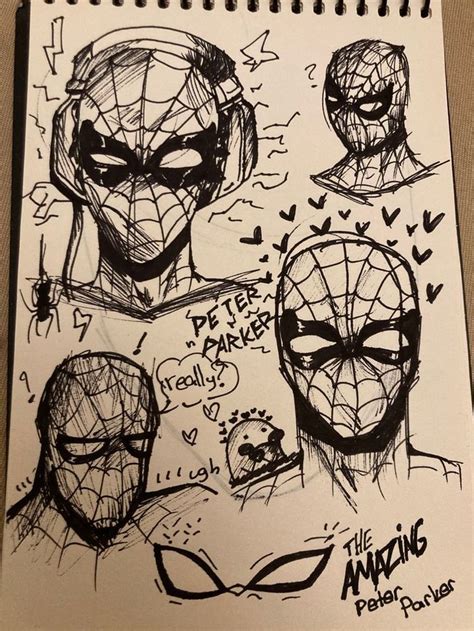 Spiderman Cool Drawings In 2023 Spiderman Art Sketch Spiderman