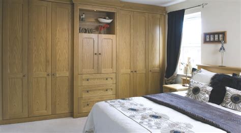Bedroom sets and modular bedroom furniture, allowing to optimally design the room design. Oak Effect Modular Bedroom Furniture System - Traditional - Bedroom - Hampshire - by B&Q