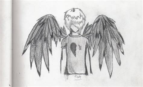 Fallen Emo Angel By Jacobjake On Deviantart
