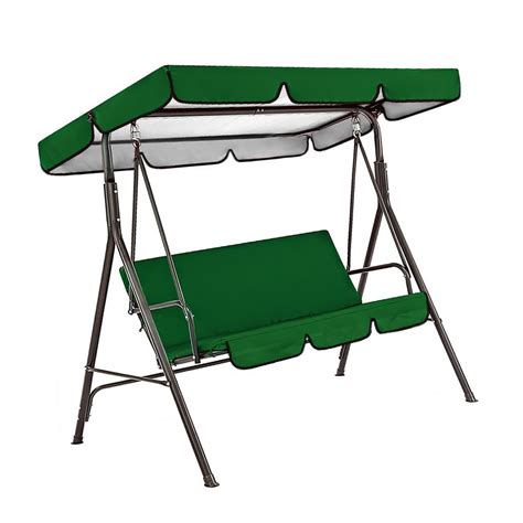 Patio Swing Canopy Replacement Top Cover And Cushion Swing Replacement