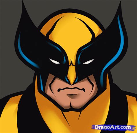 How To Draw Wolverine Easy Step By Step Marvel Characters Draw