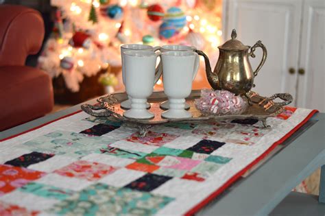 Tinsel Table Top Quilt