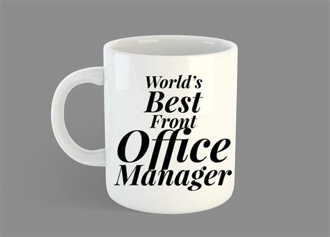 Check spelling or type a new query. World's Best Front Office Manager Mug, Gift for Front ...