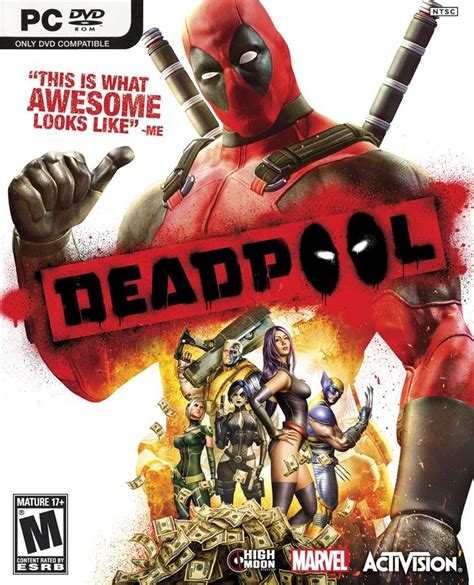 Entertainment Bench Deadpool Video Game Deadpool Xbox 360