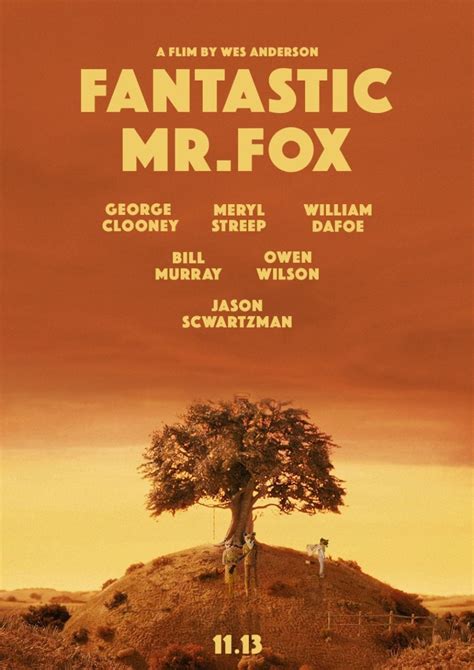 Fantastic Mrfox Poster By Kevinacarter