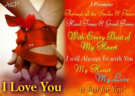 Promise Of My Love I Love You Ecards Flirting Flirting Quotes