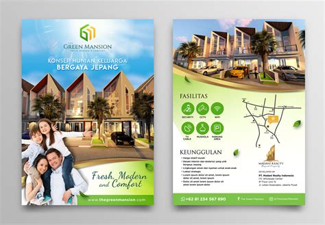 Sribu Flyerbrochure Design Design Brosur Untuk Perumahan