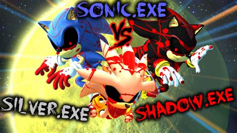 Sonicexe Generations Shadowexe And Silverexe Fight Youtube