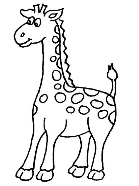 Planse De Colorat Animale Girafe De Colorat P27 Desene De Colorat