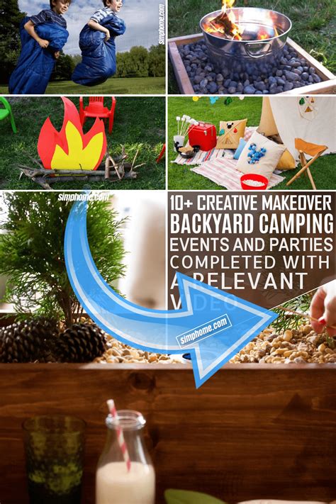 30 Ways How To Makeover Backyard Camping Party Ideas Include Some Of