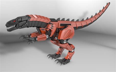Raptor Dinosaur 3d Model Animated Rigged Obj 3ds Fbx C4d