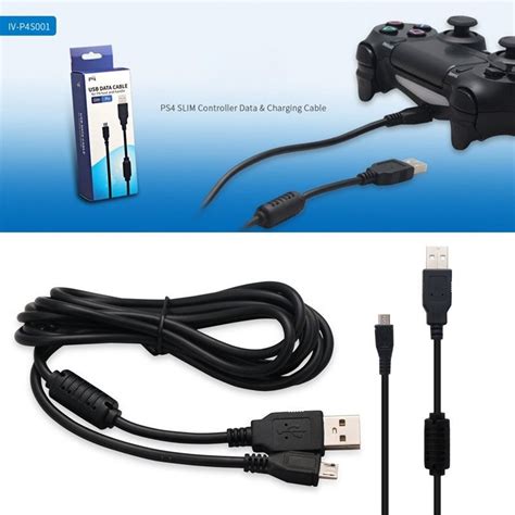 Extremerate Charging Cable Usb Cord For Ps4 Slim Pro Ps4 Dualshock 4 C