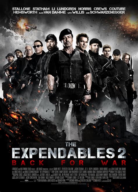 The Expendables 2 18 Of 21 Mega Sized Movie Poster Image Imp Awards