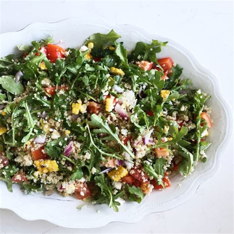 Arugula And Quinoa Salad Fraiche Nutrition