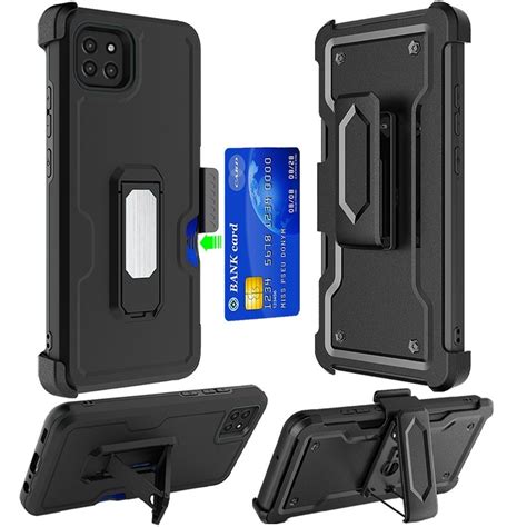 For Samsung For Boost Celero 5g Samsung A22 5g Card Holster With