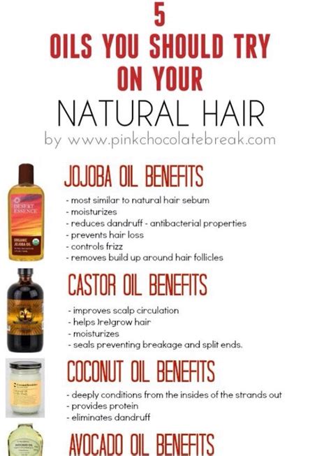 💕5 Oils You Should Try On Your Natural Hair💕 Natural Hair Styles