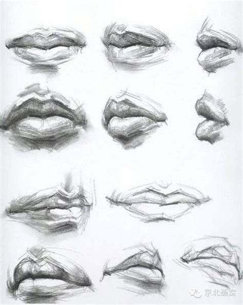 20 Amazing Lip Drawing Ideas And Inspiration Brighter Craft Portrait