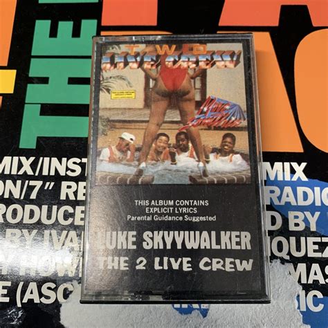 Luke Skyywalker The 2 Live Crew 1988 Cassette Move Somethin Do Wah Diddy Ebay