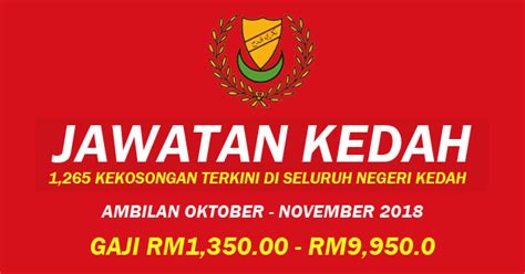 Kerja kosong kementerian sumber manusia. Jawatan Kosong Terkini di seluruh Negeri Kedah ...