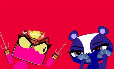 Unikitty As Mileena And Penny Ling As Kitana Lps By Superman123462a On
