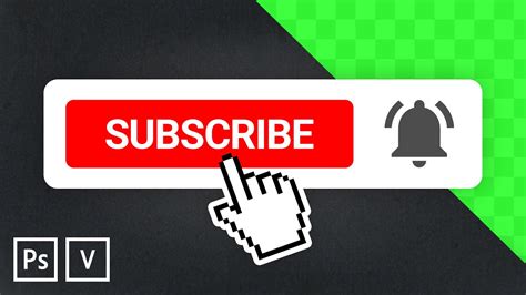 How To Make Subscribe Button Lower Thirds Free Green Screen