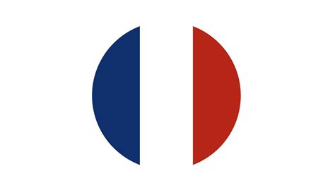 France Flag Circle Vector Art Icons And Graphics For Free Download