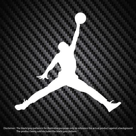 Air Jordan Jumpman Logo Sticker Decal Mj 23 Michael Jordan Car Etsy