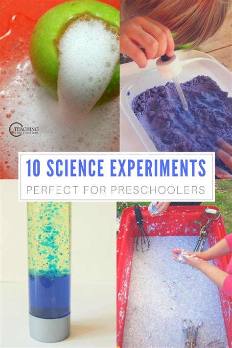 Pre Kindergarten Science Experiments
